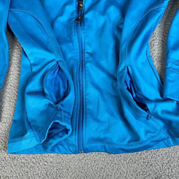 UPS Employee Jacket Womens XL Blue Full Zip Uniform Long Sleeve Logo Pockets - Picture 5 of 7